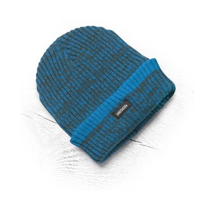 Zimná čiapka ARDON pletená + flísová podšívka Vision Neo modrá